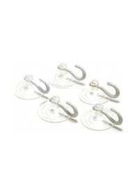 Resim Kancalı Cam Vantuzu 40 MM 20 Adet Öpücük Vantuz Askı Beyaz 