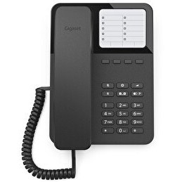 Resim Gigaset Desk 400 Siyah Telefon 