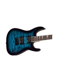 Resim Jackson Js20 Dinky Dkq 2pt Amaranth Klavye Transparent Blue Burst Elektro Gitar 