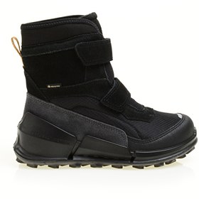 Resim Ecco Siyah Erkek Çocuk Gore-Tex Süet Bot ECCO BIOM K2 Mid-cut 