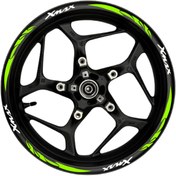 Resim Findify Store Xmax Beyaz yazılı neon(fıstık yeşili) pençe şeritli 