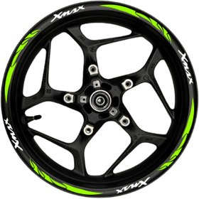 Resim Findify Store Xmax Beyaz yazılı neon(fıstık yeşili) pençe şeritli 