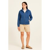 Resim Guess Tam Fermuarlı Scuba Kumaş Kadın Sweatshirt W5YQ05KBYE2 (W5YQ05KBYE2) 