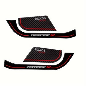 Resim Tracer 9 2023 için YAMAHA Tracer 9 TRACER 9 TRACER 9GT 2022 2023 Motosiklet Parçaları 3D Epoksi Reçine Çıkartma Eldiven Aksesuarları 