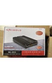 Resim Navigold NG-2033 4 Kanal Oto Amfi 3000W Maksimum 2 Ohm 4X70W Rms 4 Ohm 4X50W Rms 