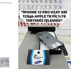 Resim Apple iPhone 12 Pro İkinci El TR | 128 GB | Gri 
