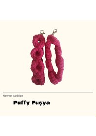 Resim Puffy Fuşya Telefon Askısı 