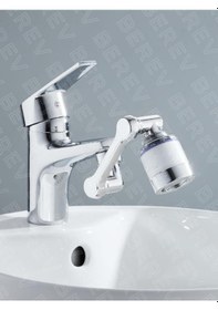Resim Berev 1080 Derece Dönebilen Filtreli Musluk Başlığı 