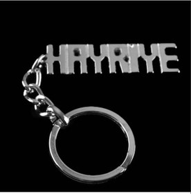 Resim Depomıx Hayriye İsimli Anahtarlık- Çok Renkli 
