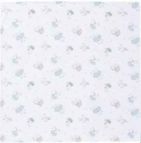 Resim Gezenbebe Hero Müslin Bebek Battaniye 120x120 Pembe 