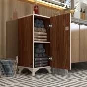Resim Kenzlife kilitli dolap rana29 cvz 68*29*29 banyo dolabı hazır mutfak ofis kiler kitaplık evrak ayaklı 