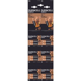 Resim Duracell Alkalin AA Kalem Pil 12'li Paket 