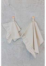 Resim Kurulama Bezi Fırfırlı Retro 2 Li Kahverengi 