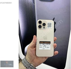 Resim Apple iPhone 16 Pro Max İkinci El YD | 256 GB | Çöl Titanyum 