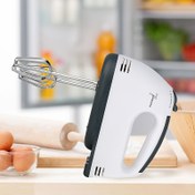 Resim Pişirme Uzmanı El Tipi Elektrikli Çırpıcı - Yumurta, Krem ve Hamur Çıkarımı için Güçlü Mikser, Ergonomik Sap, 220-240V Avrupa Fişi, Evde Pişirme ve Karıştırma için Kompakt Tasarım 