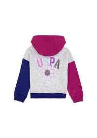 Resim U.s. Polo Assn. Kız Çocuk Fuşya Sweatshirt 50317905-vr023 Fusya 