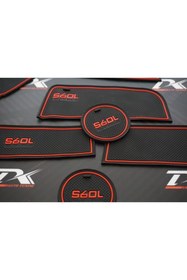 Resim Volvo S60 Dk Tuning 2018 2019 Araç Içi Silikon Kaymaz Ped Kaplama Seti 