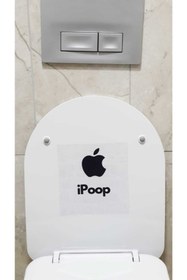 Resim Gorgidan Design Ipoop Klozet Etiketi 