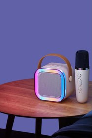 Resim Torima K12 Taşınabilir Kablosuz Bluetooth Hoparlör Beyaz 