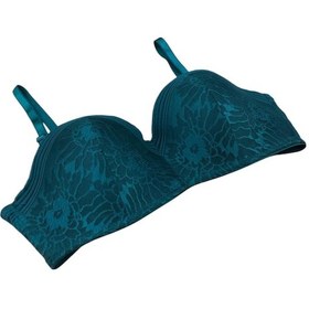 Resim Umt Kadın Desteksiz Toparlayıcı Boş C Cup Sütyen 3211 Yeşil 