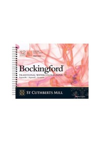 Resim Bockingford Sulu Boya Defteri Hot Press Spiralli 300 G 13x18 Cm 12 Yaprak 