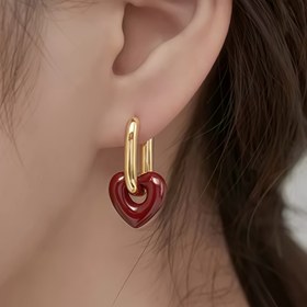 Resim Alerjiye Karşıtı Paslanmaz Çelik Küpeler - Hipoalerjenik Rahat Tasarım, Solmaya Dayanıklı Şık Kalp ve Halka Desenli, Minimalist Günlük & Parti Takısı, Hassas Ciltler İçin Çok Yönlü Hediye Açık Bej (Kaplama Yok, Yıl Boyu Kullanım) 