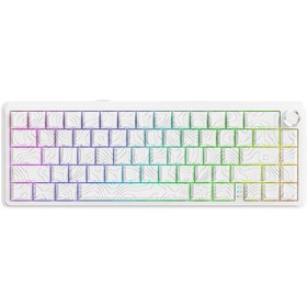 Resim Attack Shark X65PRO HE RGB 8000 Hz Kablosuz Rapid Trigger - Snap Tap 0.01mm Driverlı Manyetik Switch Klavye 