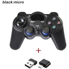 Resim Siyah Mikro-2.4ghz Android Otg Gamepad Kablosuz Gamepad Joystick Oyun Denetleyicisi Android Akıllı Joystick & Gamepad 45426269 