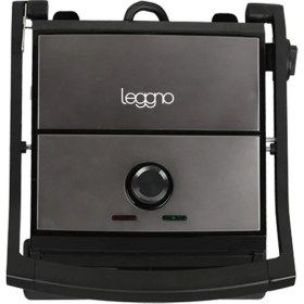 Resim Leggno LE-GRPRO601BKL Gourmet Pro Grill ve Tost Makinesi Metal Füme 