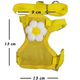 Resim Aquahome Sarı Elegant Figürlü Kedi Göğüs Tasması Small 