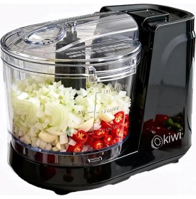 Resim Esmo Home Kiwi KC-8217 Mini Doğrayıcı, 350 Ml, 160 W - Çift Bıçaklı Paslanmaz Çelik, Çıkarılabilir Parçalar, Kompakt Tasarım 