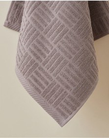 Resim English Home Panera Pamuk Yüz Havlusu 50x85 Cm Sisli Kahve Sisli Kahve 