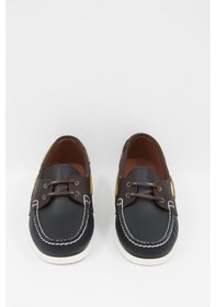 Resim Luciano Bellini Alfa Parma Erkek Klasik Ayakkabı - Lacivert Lacivert 