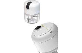 Resim Krm Mini Doğrayıcı Rondo Taşınabilir Mini El Blender Paslanmaz Çelik Krm 