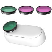 Resim Insta360 Go 2 İçin Sunnylife Sports Kamera Filtresi, Renk: 3'te 1 Cpl+nd8+nd16 