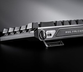 Resim ASUS ROG FALCHION ACE HFX 65 ANALOG OYUN KLAVYESİ, YAĞLANMIŞ ROG HFX MANYETİK ANAHTARLAR,DOKUNMATİK PANEL, 8000 HZ POLLING RATE, BEŞ KATMANLI YALITIM VE CONTALI MONTAJ, ABS TUŞ KAPAKLARI. 
