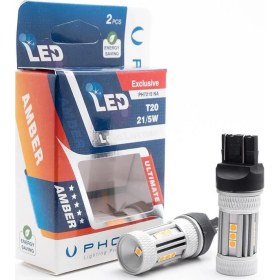 Resim Photon T20 21/5W Çift Duy Kırmızı Can-Bus Exclusive PH7215 R Ex 