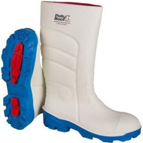 Resim Polly Boot BEYAZ / MAVİ PU ÇİZME NO:4 