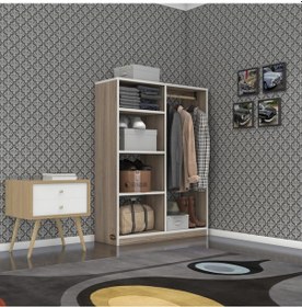 Resim Kenzlife giysi dolabı taci 120*090*30 crd gardırop 