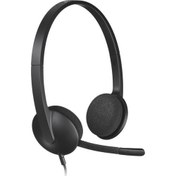 Resim LOGITECH H340 HEADSET MİKROFONLU USB KULAKLIK 981-000475 