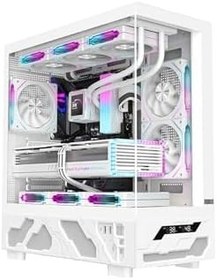 Resim DRAGOS DRx9830 Ryzen 5 7500X3D 16GB 512GB NVMe 8GB RTX5050 Oyuncu Oem Paket 