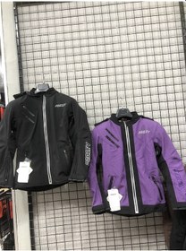 Resim Prosev Mont Kadın Kısa Softjel Motorsiklet Montu Prosev Korumalı 