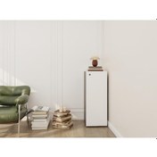 Resim 1 Kapaklı Çok Amaçlı Dolap Hanoi Beyaz Beyaz 