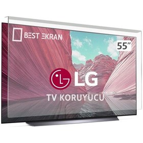 Resim Best Ekran LG Uyumlu OLED55BX TV Ekran Koruyucu - LG Uyumlu 55" 139 CM TV Ekran Koruyucu 