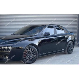 Resim Alfa Romeo 159 Yan Marşpiyel Alt Lipi - Piano Black - Bodykit Store 