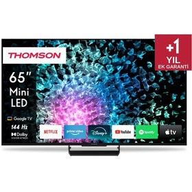 Resim Thomson 65" 164 Ekran 4K Ultra Hd 144 Hz Miniled Google Smart Tv-Uydu Alıcılı 65MG7C15 