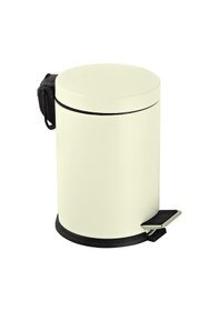 Resim Foreca Pedallı Çöp Kovası Krem 16 Lt Krem 
