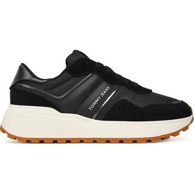 Resim Tommy Hilfiger Kadın Sneaker En0en02861bds Siyah 