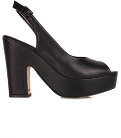 Resim Fitbas 111097 014 Kadın Siyah Büyük & Küçük Numara Platform Ayakkabı 