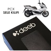 Resim Deeb Honda Pcx Kamuflaj Sele Kılıfı Örtüsü Siyah (507209543) 
